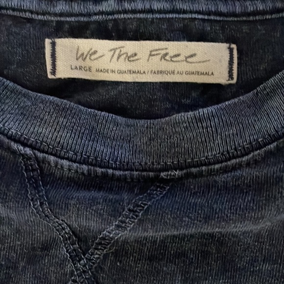 COPY - Free people scoop neck sweatshirt - Picture 2 of 3